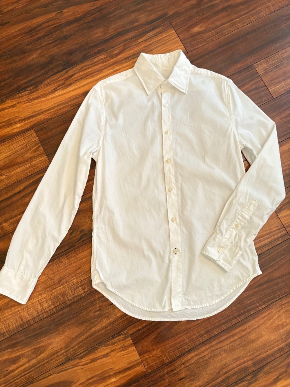 Boden Men's White Smart Button Down 100% Cotton Dress Shirt XS